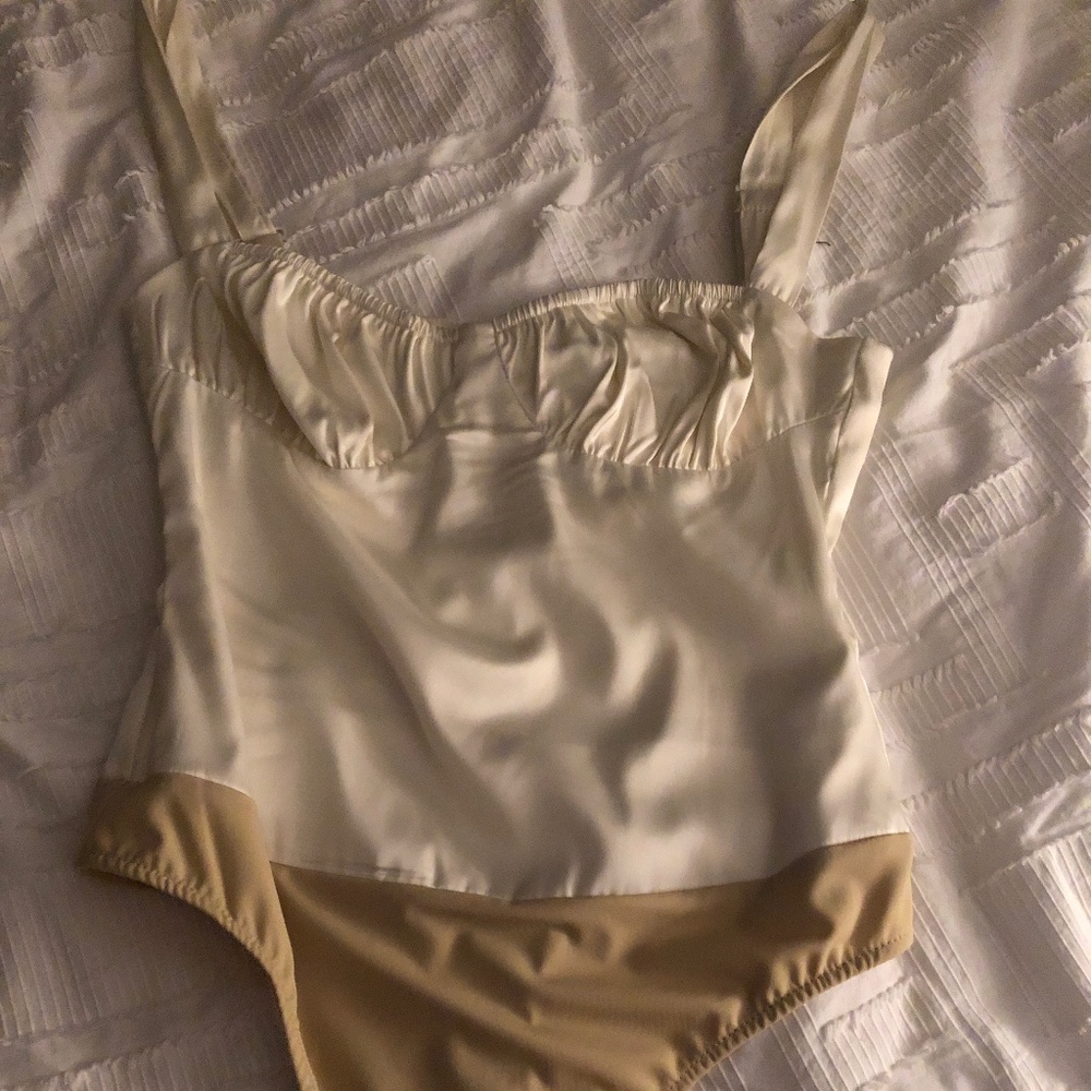 Satin bodysuit